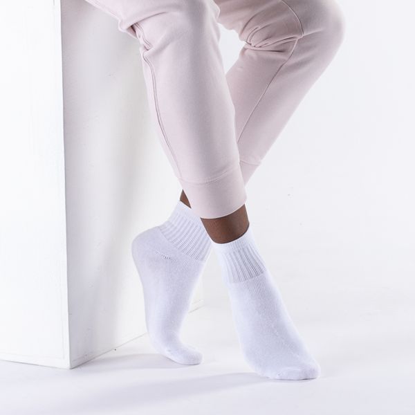 Womens Quarter Socks 5 Pack - White | Journeys