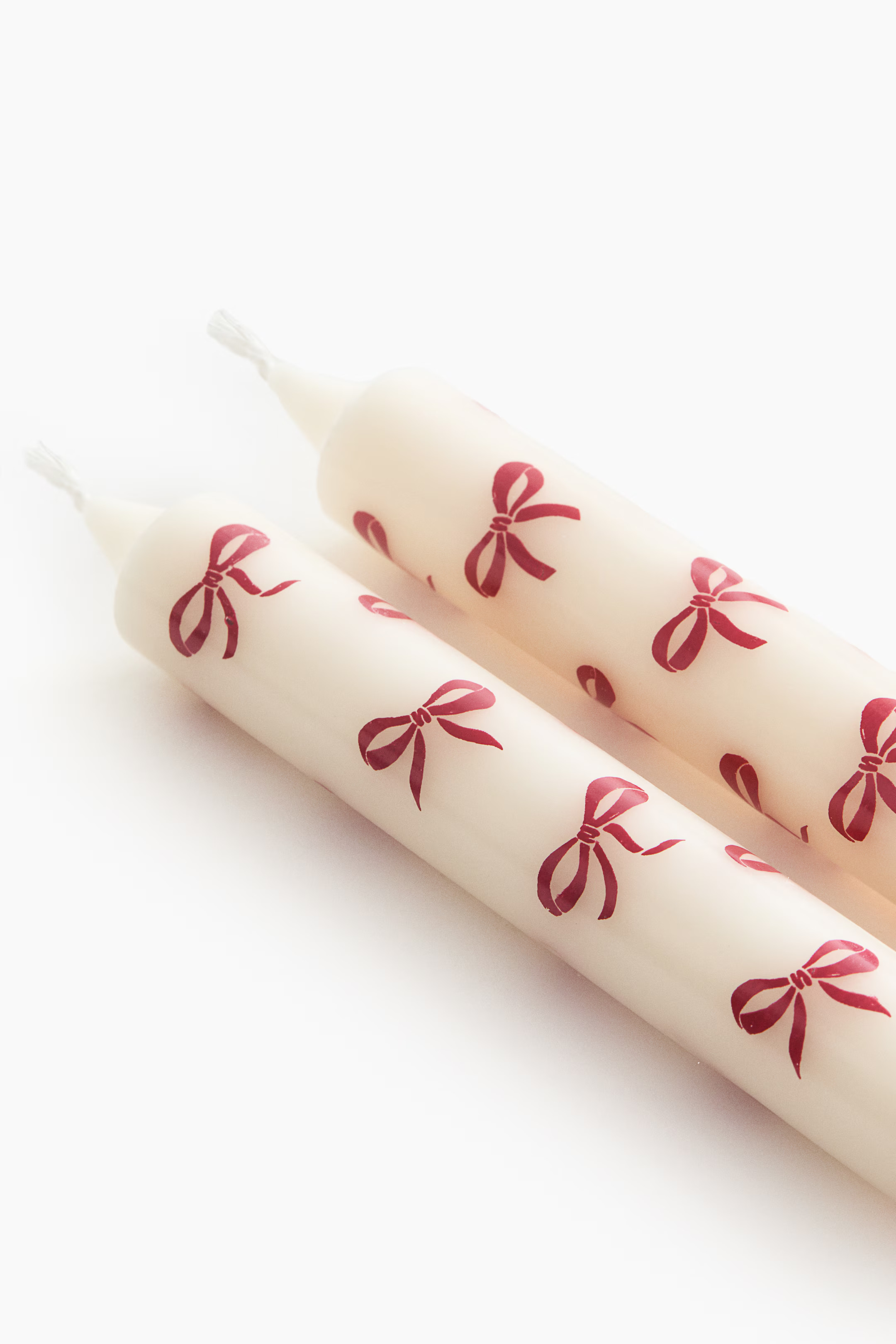 2-pack Patterned Candles | H&M (US + CA)