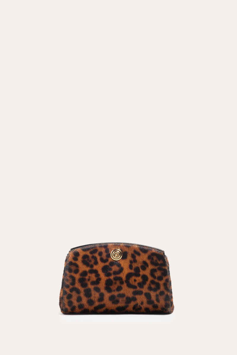 Pushlock Clutch Leopard | LITTLE LIFFNER