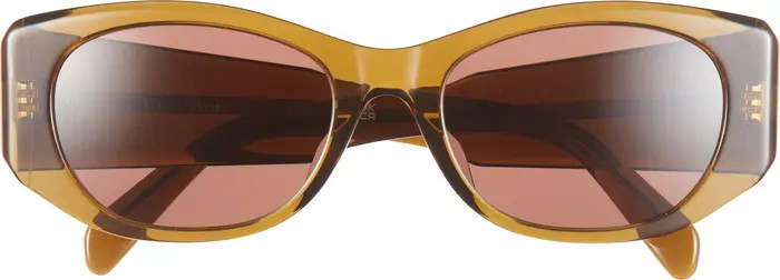 3 Dots 54mm Oval Sunglasses | Nordstrom