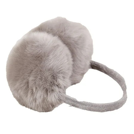 Winter Ear Muffs Faux Fur Warm Earmuffs Cute Foldable Outdoor Ear Warmers | Walmart (CA)