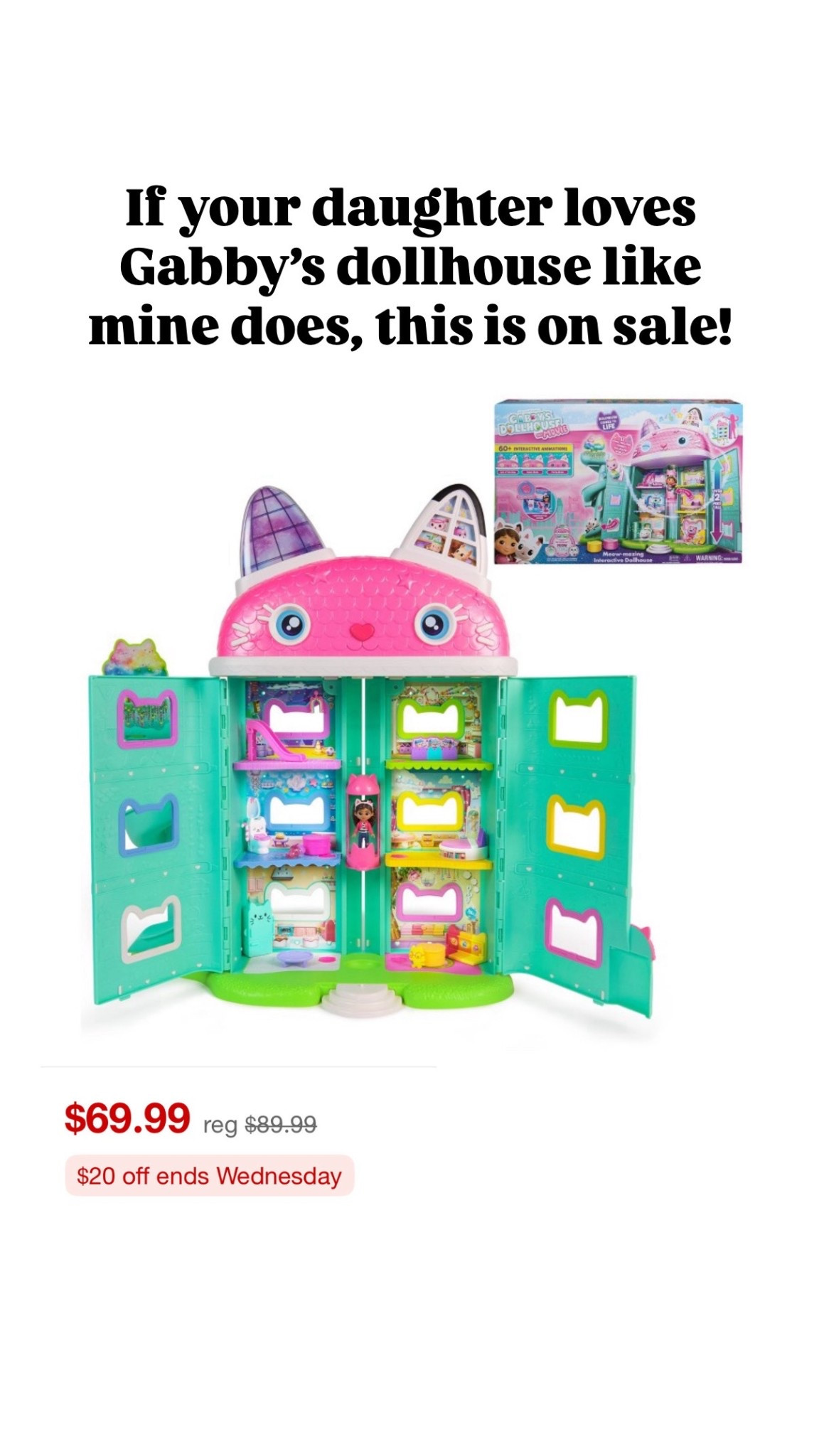 Gabby dollhouse sale 
Little girls gifts 
Gift guide 

#LTKKids #LTKGiftGuide #LTKCyberWeek