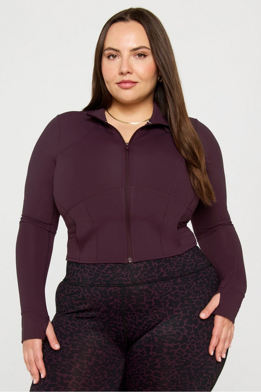 Perfect Storm Cropped Train Jacket | Fabletics