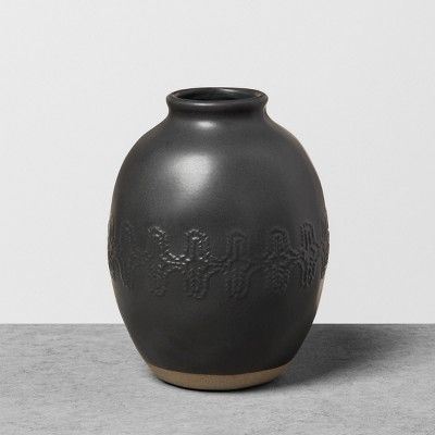 Vase - Black - Hearth & Hand™ with Magnolia | Target