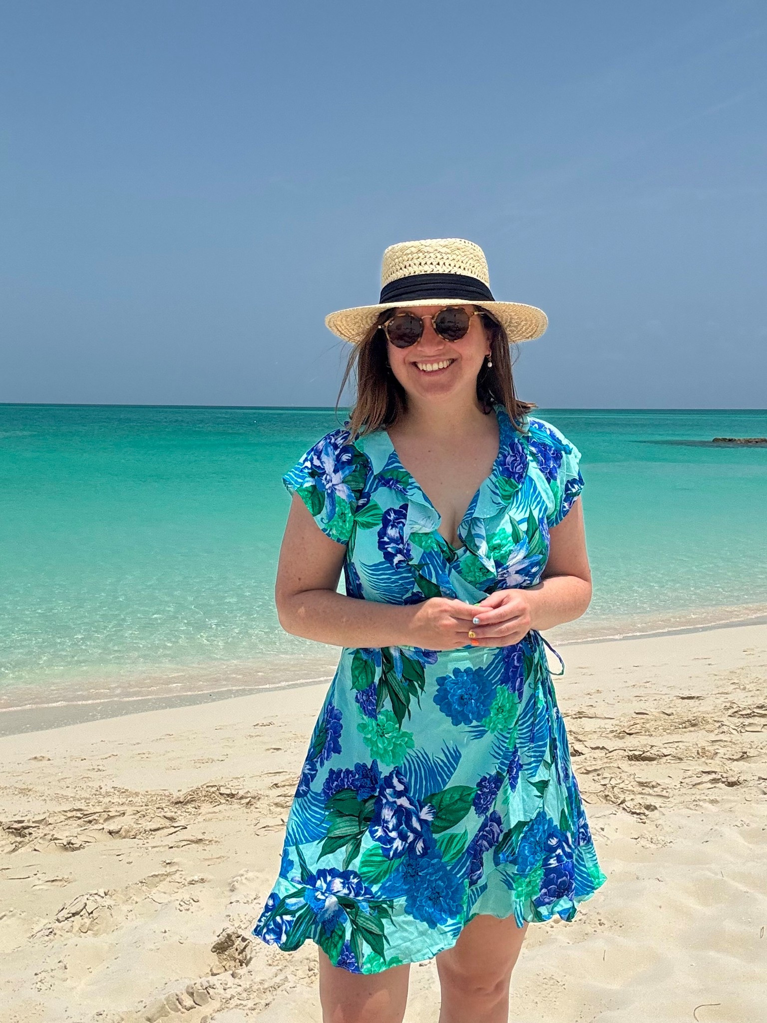 Beach cover up dress. Summer holidays outfit. Summer dress. Holiday outfit. 

I wear a size 10.

#LTKsummer #LTKpetite #LTKstyletip