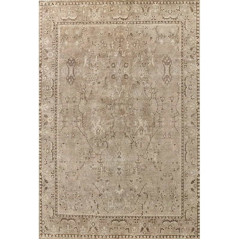 Itzel Oriental Beige Area Rug | Wayfair Professional