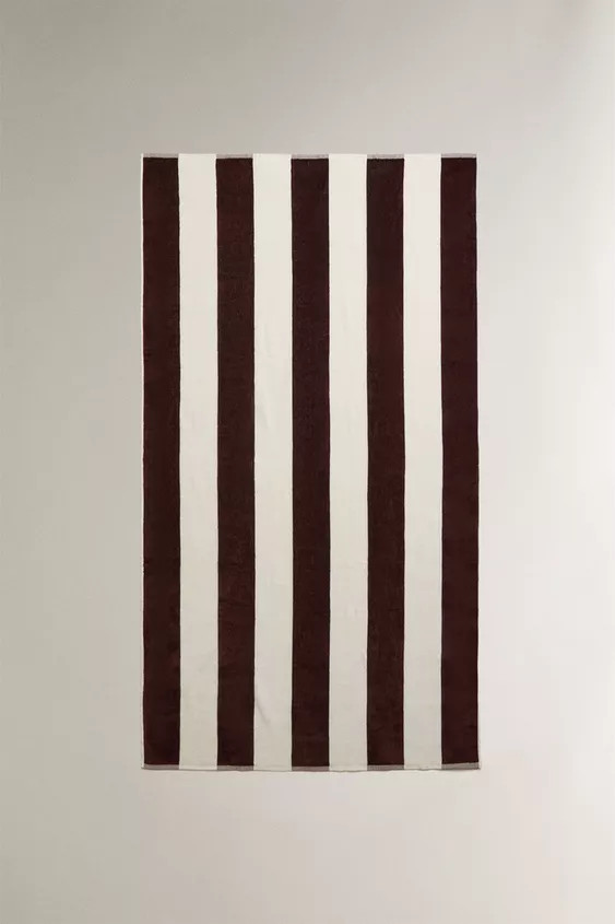STRIPED BEACH TOWEL | Zara US