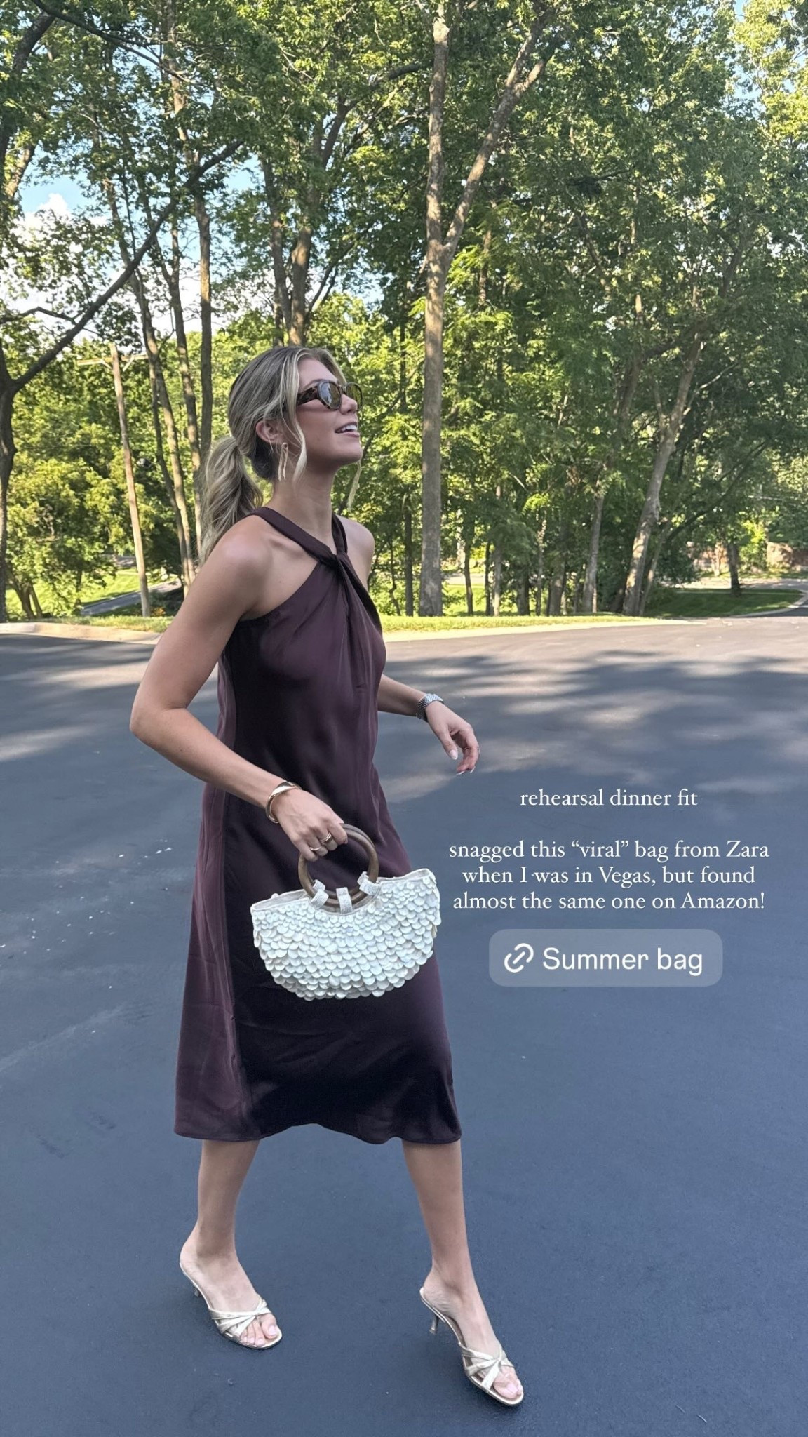 rehearsal dinner fit

snagged this “viral” bag from Zara when I was in Vegas, but found almost the same one on Amazon!

#LTKSeasonal #LTKItBag #LTKWedding