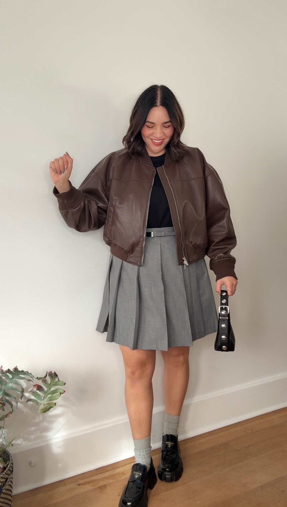 This skirt you guys!!! I didn’t know what to expect but the quality and cut looks so designer!! I’m in love.

I sized down to a size 12 in the skirt
Tee size L
Jacket size XL

These loafers were one of my first designer purchases ever and they are so stinking comfy and add so much flair to my looks!

#LTKMidsize