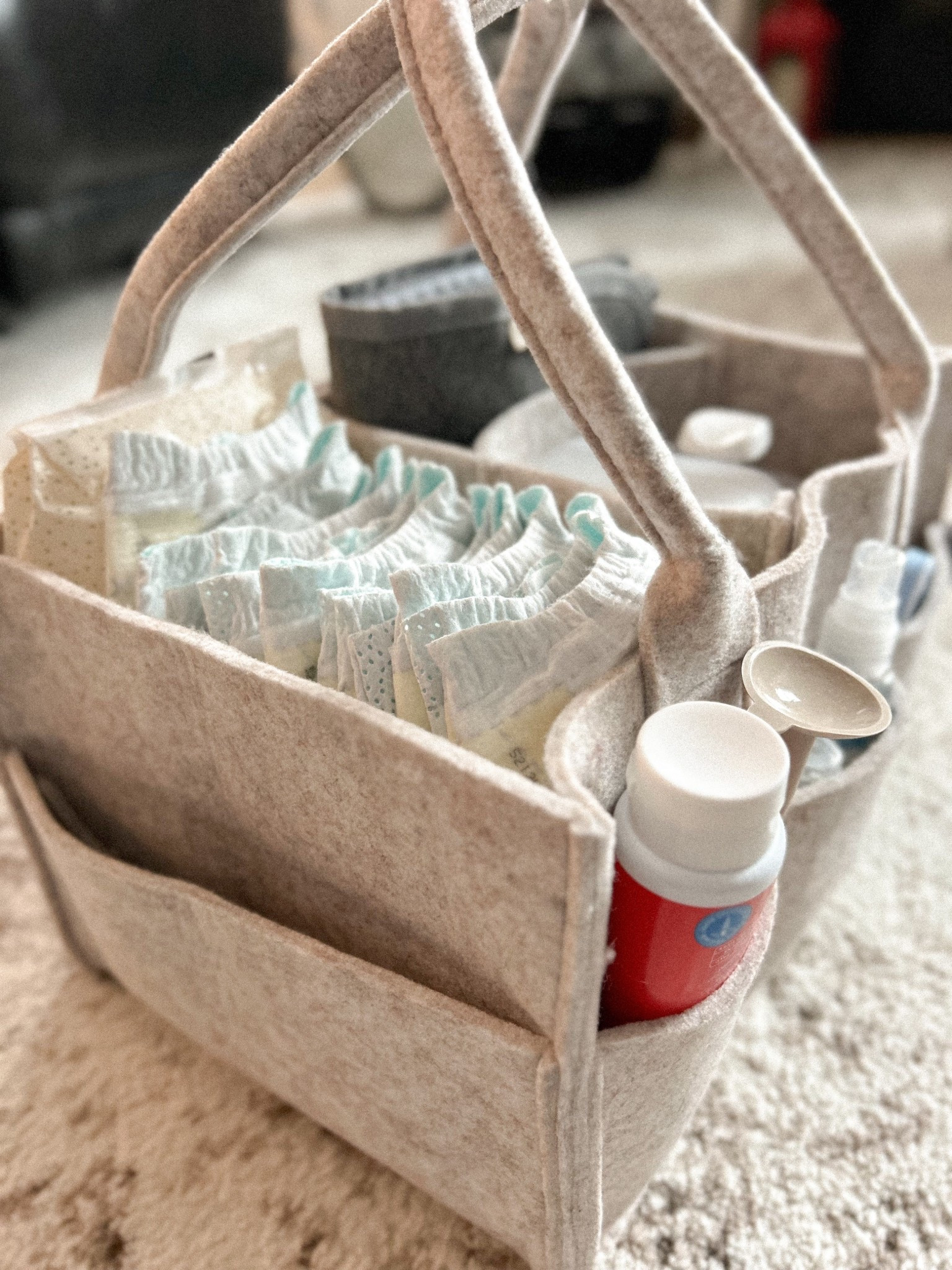 Diaper caddy must haves!