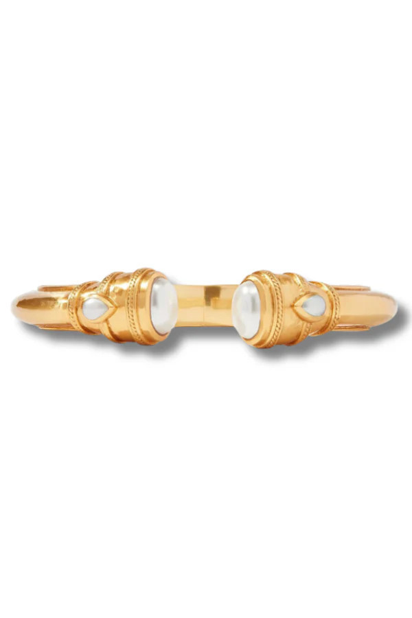 Julie Vos Pearl Cassis Demi Cuff Bracelet | The Willow Tree