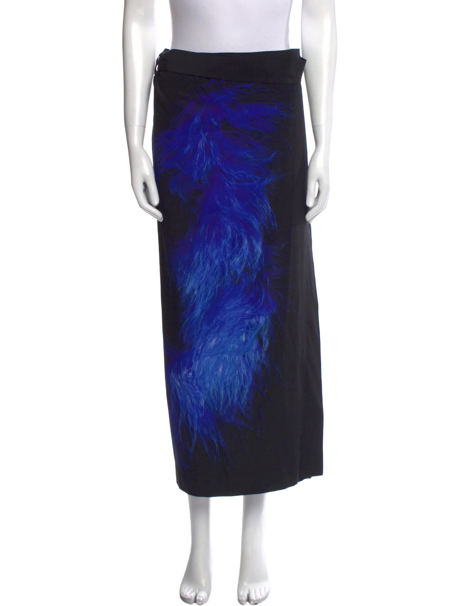 Silk Midi Length Skirt | The RealReal