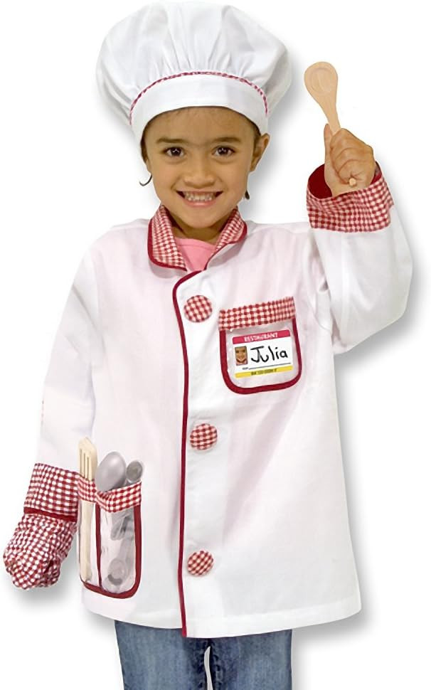 Melissa & Doug Chef: Role Play Costume Scratch Art Mini-Pad Bundle [48385] | Amazon (US)