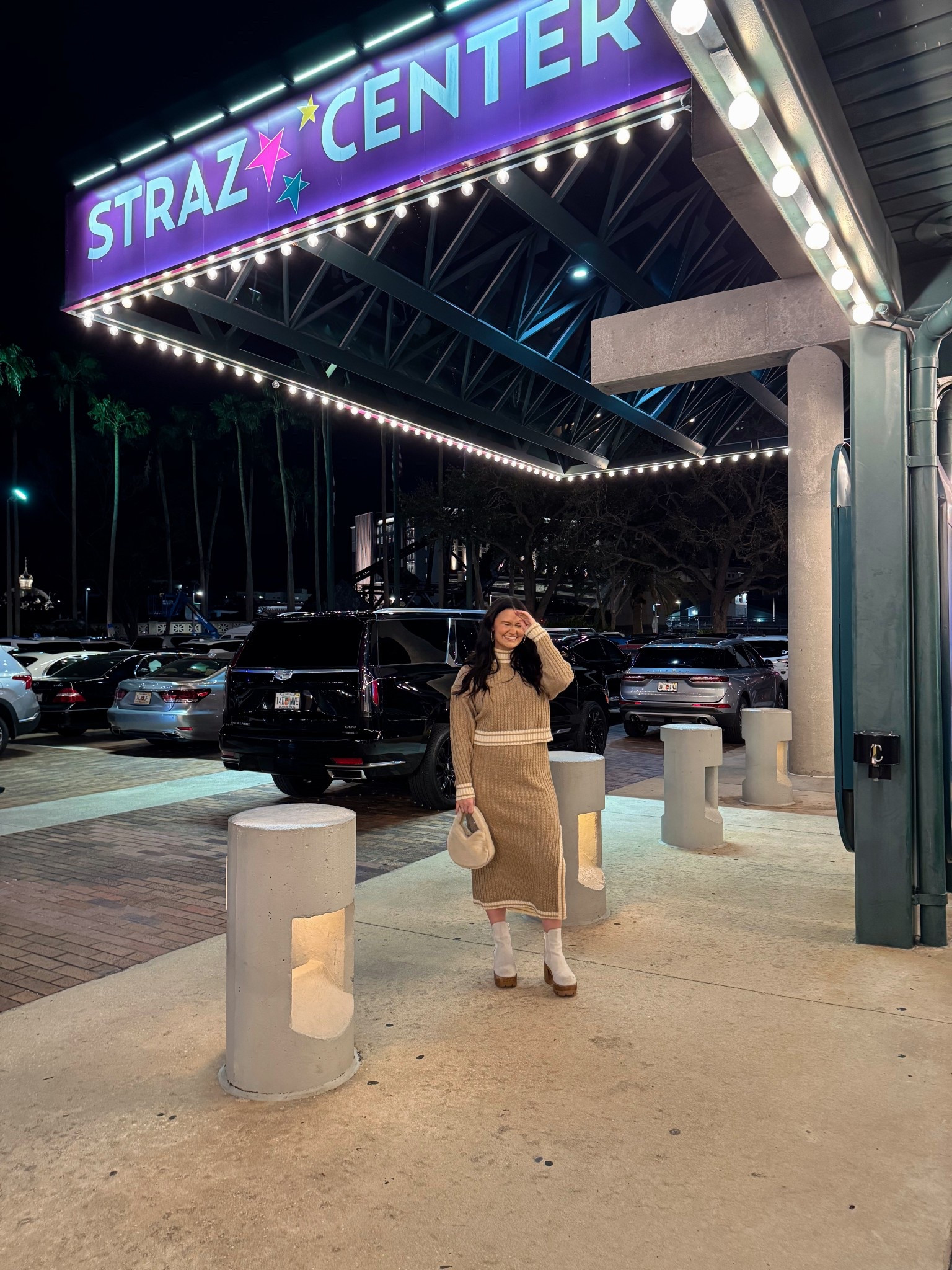 Matching knit sweater set, winter outfits

#LTKootd