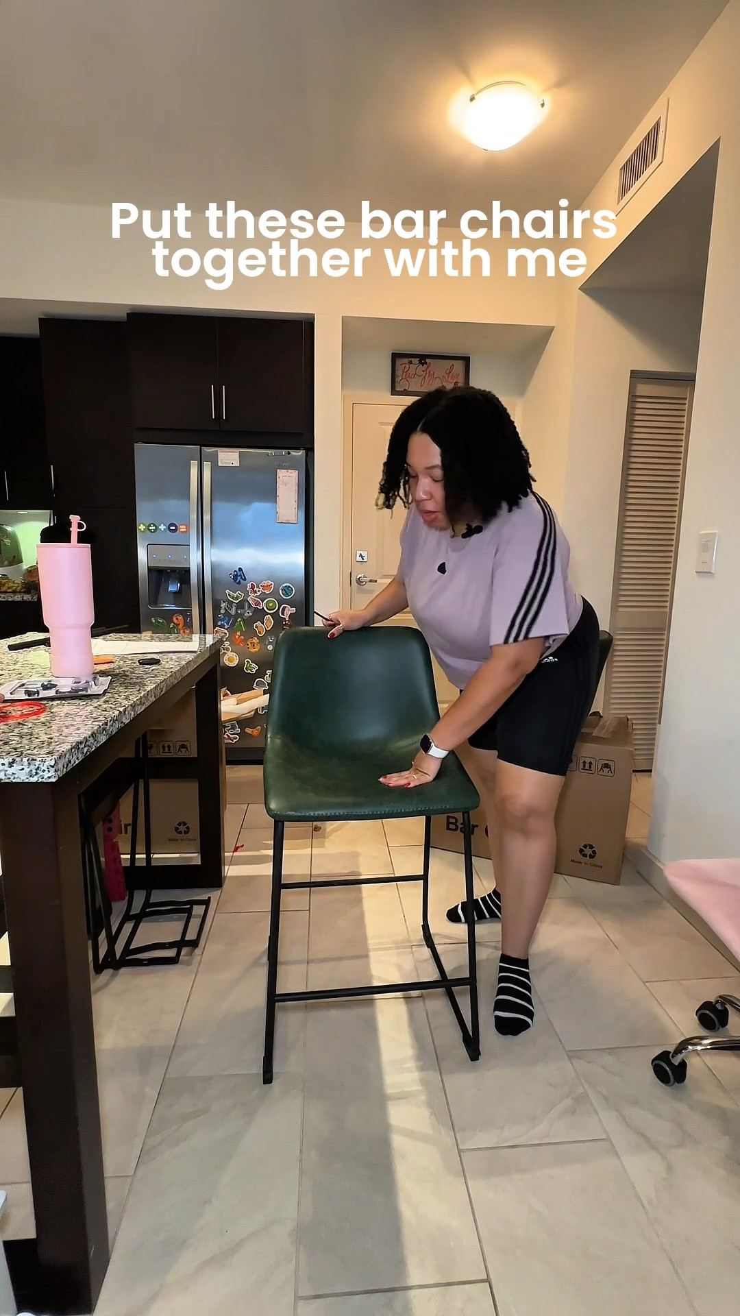 I’ve had these bar chairs for a few months now and  can say they’re amazing. They are great quality, sturdy, comfortable. Let’s not forget easy to clean. I also love the pop of color they add to my dining room.

#LTKHome