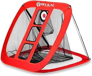 RELILAC Pop Up Golf Chipping Net - Indoor/Outdoor Golfing Target Accessories for Backyard Accurac... | Amazon (US)
