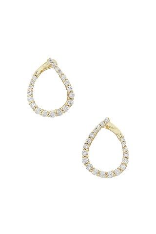 Pave Twist Earring
                    
                    SHASHI | Revolve Clothing (Global)