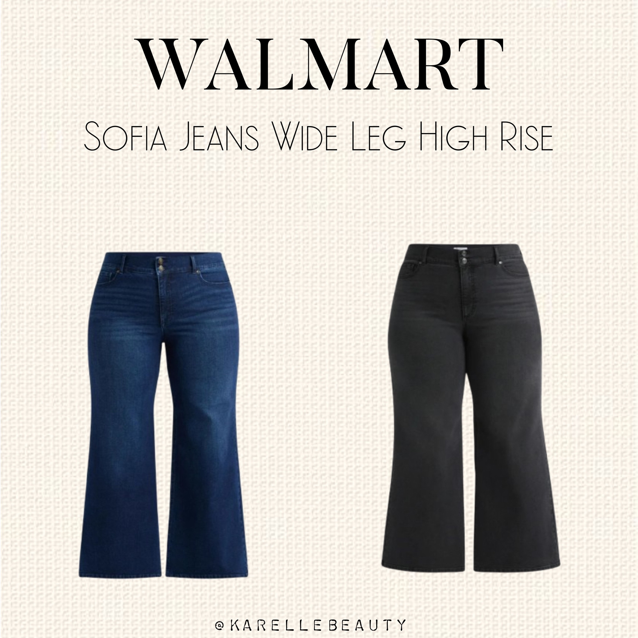 Sofia Jeans Wide Leg High Rise. 

#LTKPlusSize #LTKSeasonal #LTKFindsUnder50