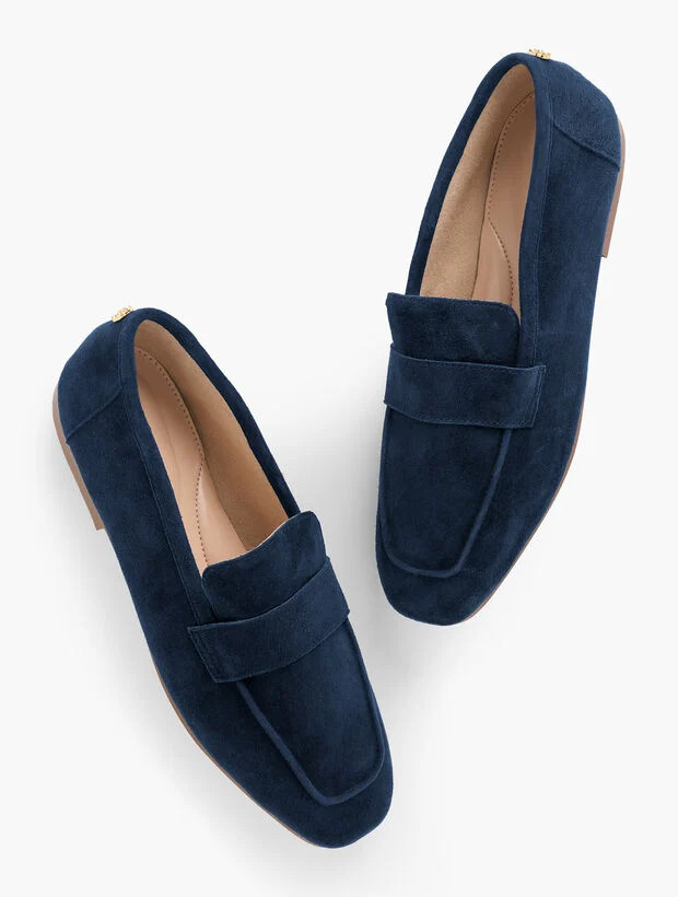 Audrey Suede Loafers | Talbots