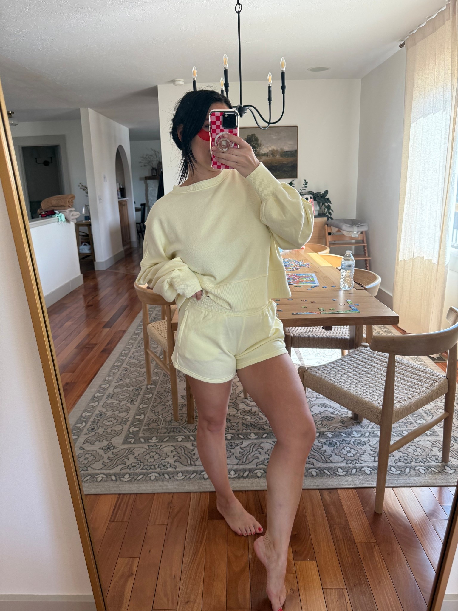 Cozy butter yellow set! Wearing XS from @Aerie 

#LTKActive #LTKootd #LTKgrwm