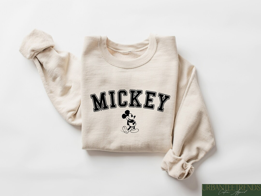 Disney Mickey Mouse Sweatshirt, Disney Family Vacation Tee, Mickey Mouse Disneyland Trip Crewneck... | Etsy (US)