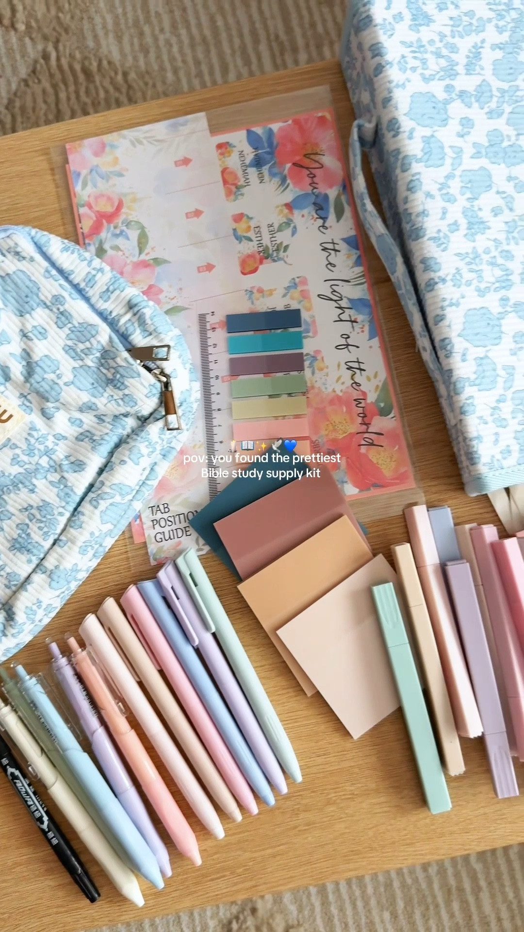 And it’s comes in other colors!! Love this one, the quality is amazing and the pens are so good too!! 

bible study supplies for women, christian journaling kit, bible journaling supplies aesthetic, faith based planner accessories, bible study essentials women, devotional journaling supplies, christian gifts for women, bible cover with study supplies, prayer journal accessories, aesthetic bible study tools

#LTKHome #LTKSaleAlert #LTKFindsUnder50