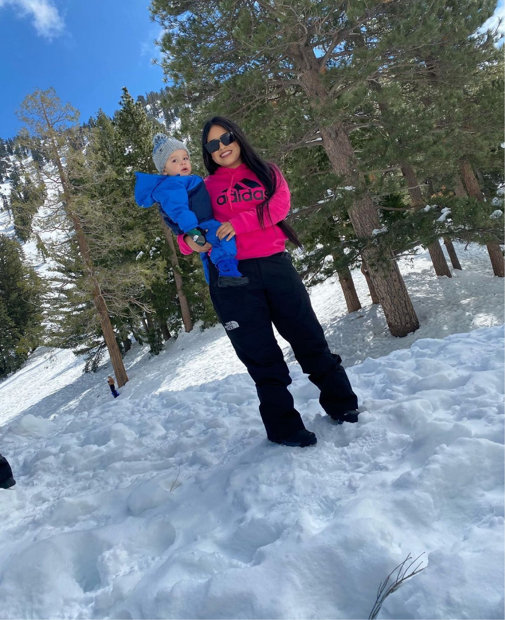 My baby’s first time in the snow ❄️ 

#LTKBaby #LTKFamily #LTKTravel