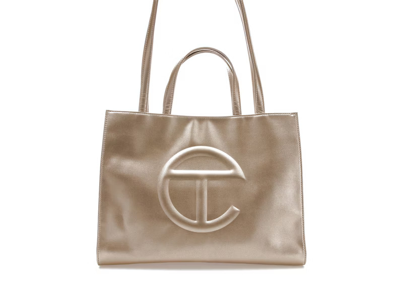 Telfar Shopping Bag Medium Gold | StockX