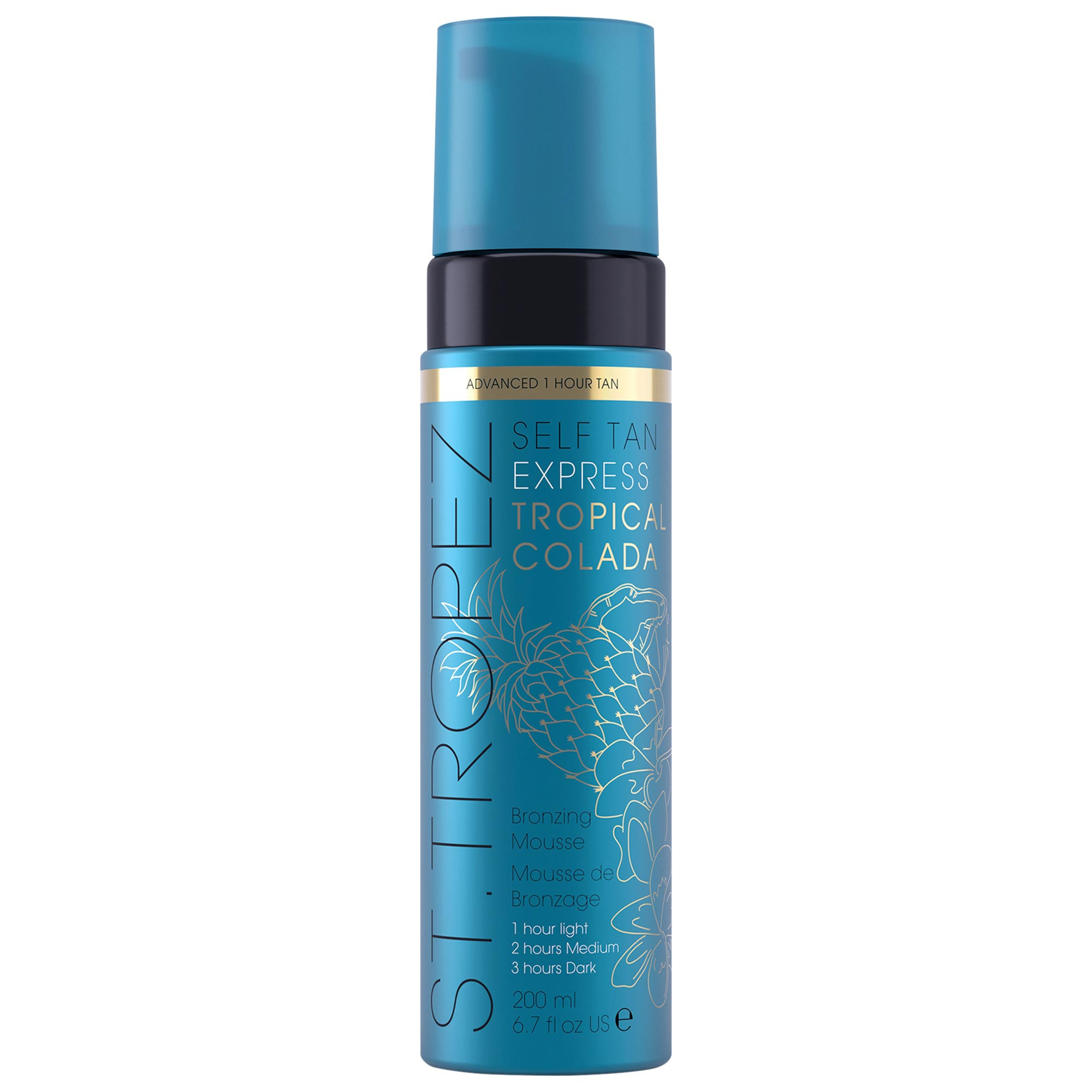 St. Tropez Mousse de bronzage Self Tan Express Tropical Colada Tropical Colada 6.7 oz / 200 ml | Sephora (US)