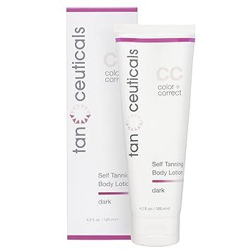 Tanceuticals Self Tanner - CC Self Tanning Lotion for Body Gives Natural, Long Lasting Sunless... | Amazon (US)