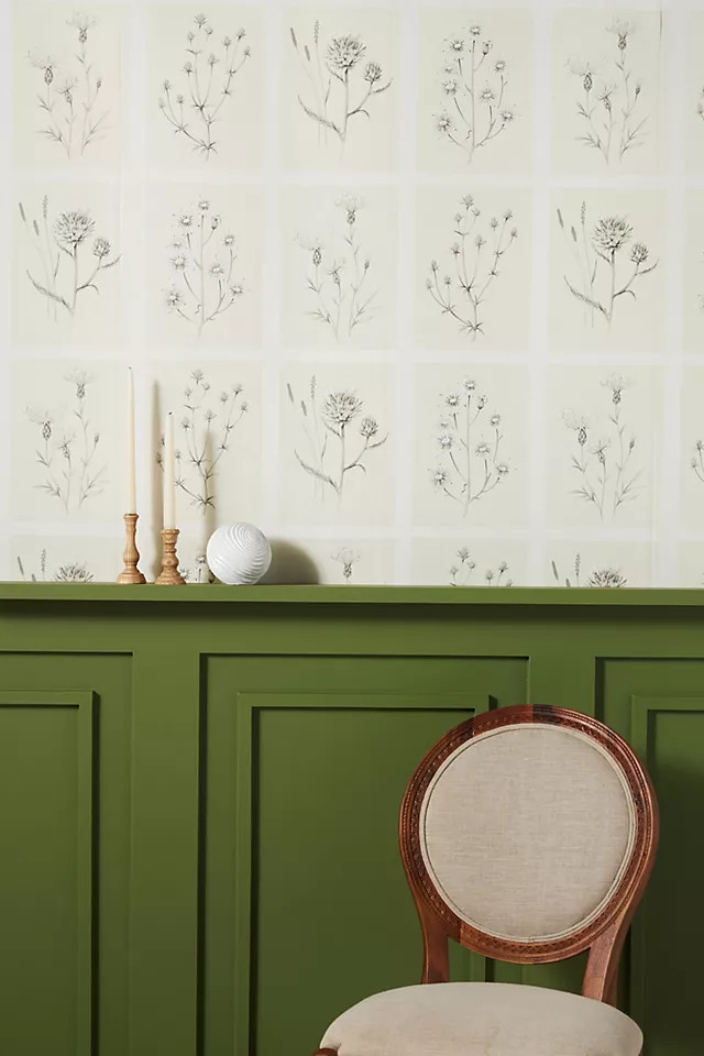 Little Thistles Wallpaper | Anthropologie (US)