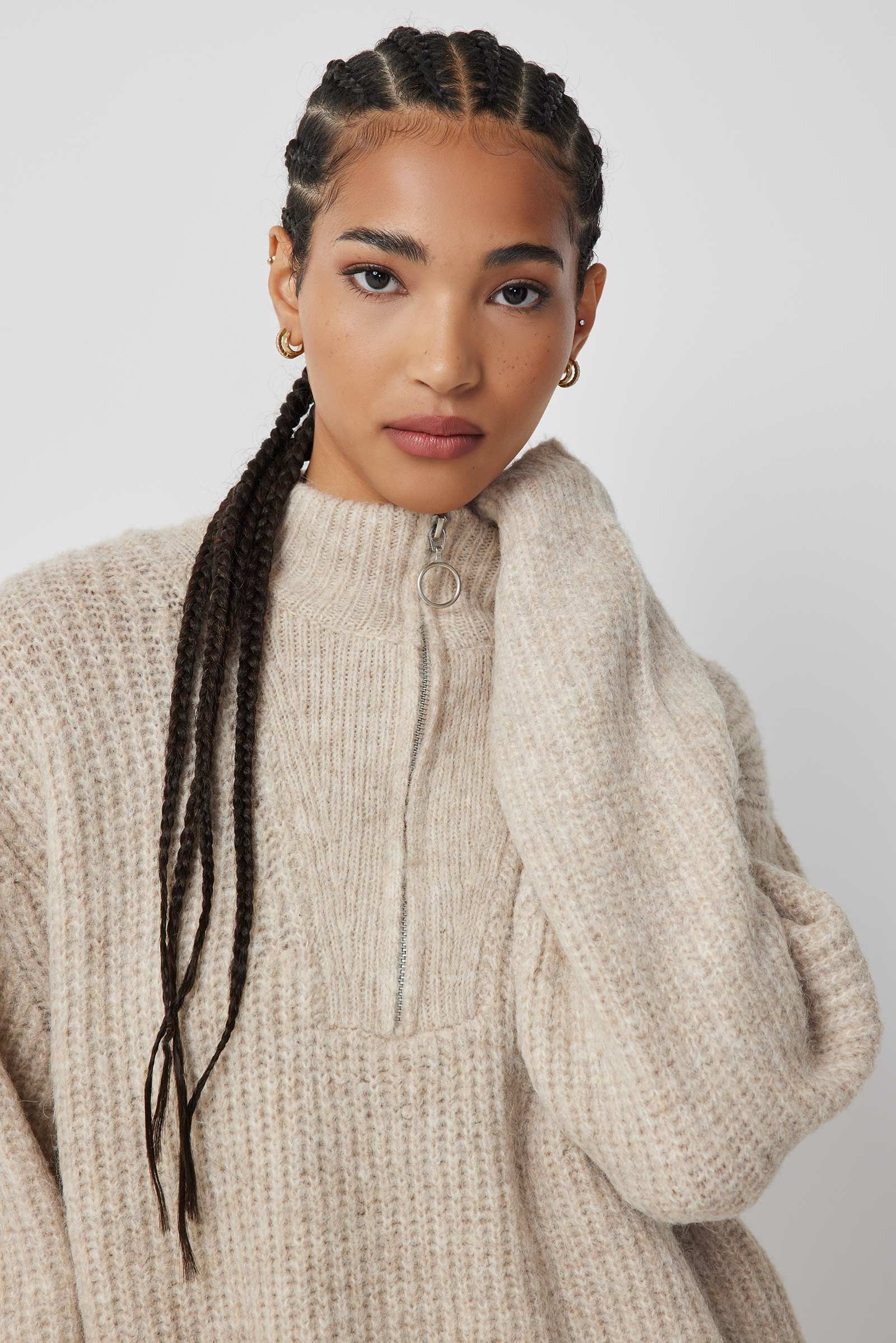 Long Half-Zip Sweater | Ardene