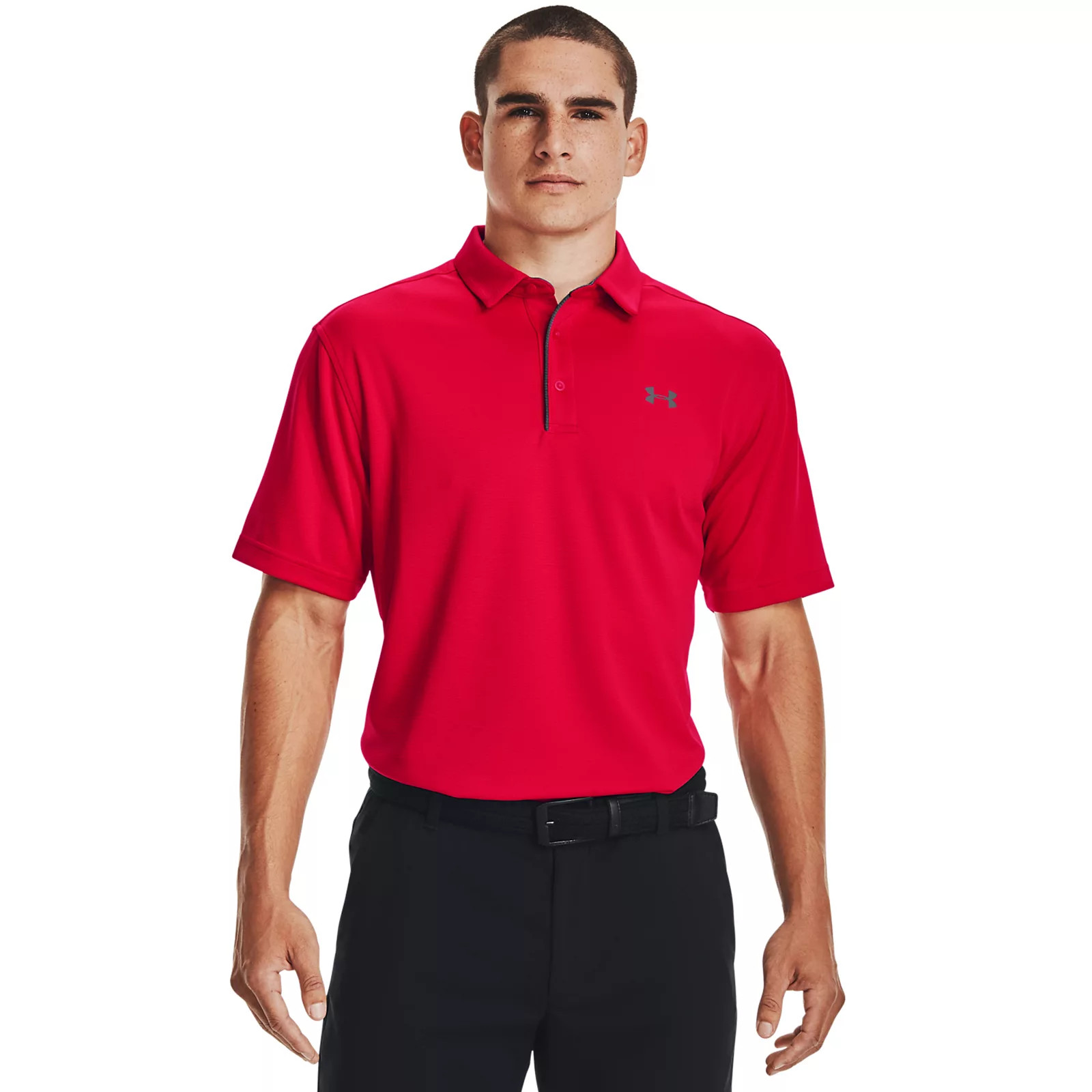 Men's Under Armour Tech Polo, Size: XXL, Red | Kohl's
