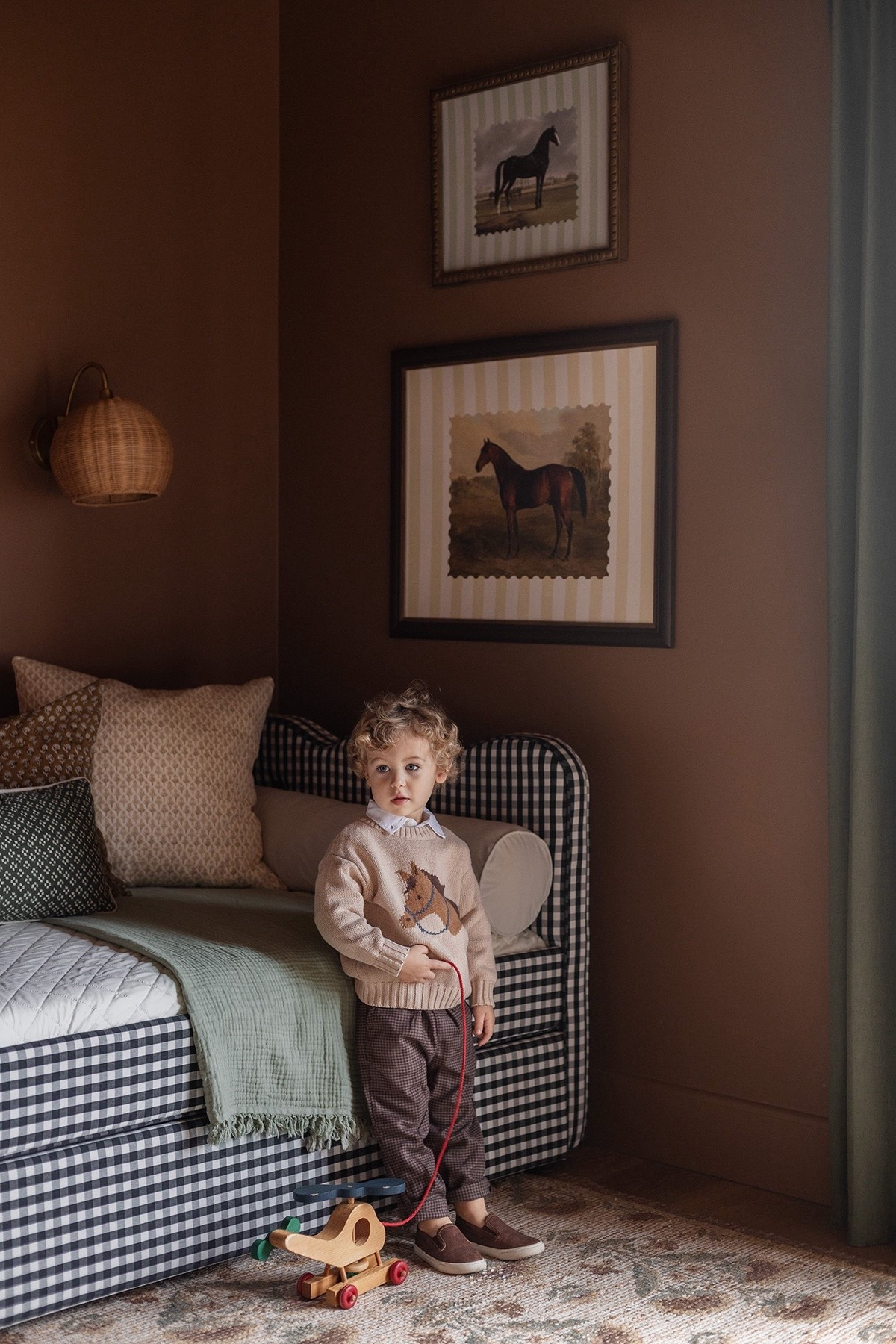 Country cottage meets country club twin bedroom 🐴 

#LTKHome