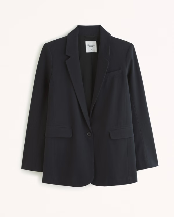 Women's Lightweight Suiting Blazer | Women's Coats & Jackets | Abercrombie.com | Abercrombie & Fitch (US)