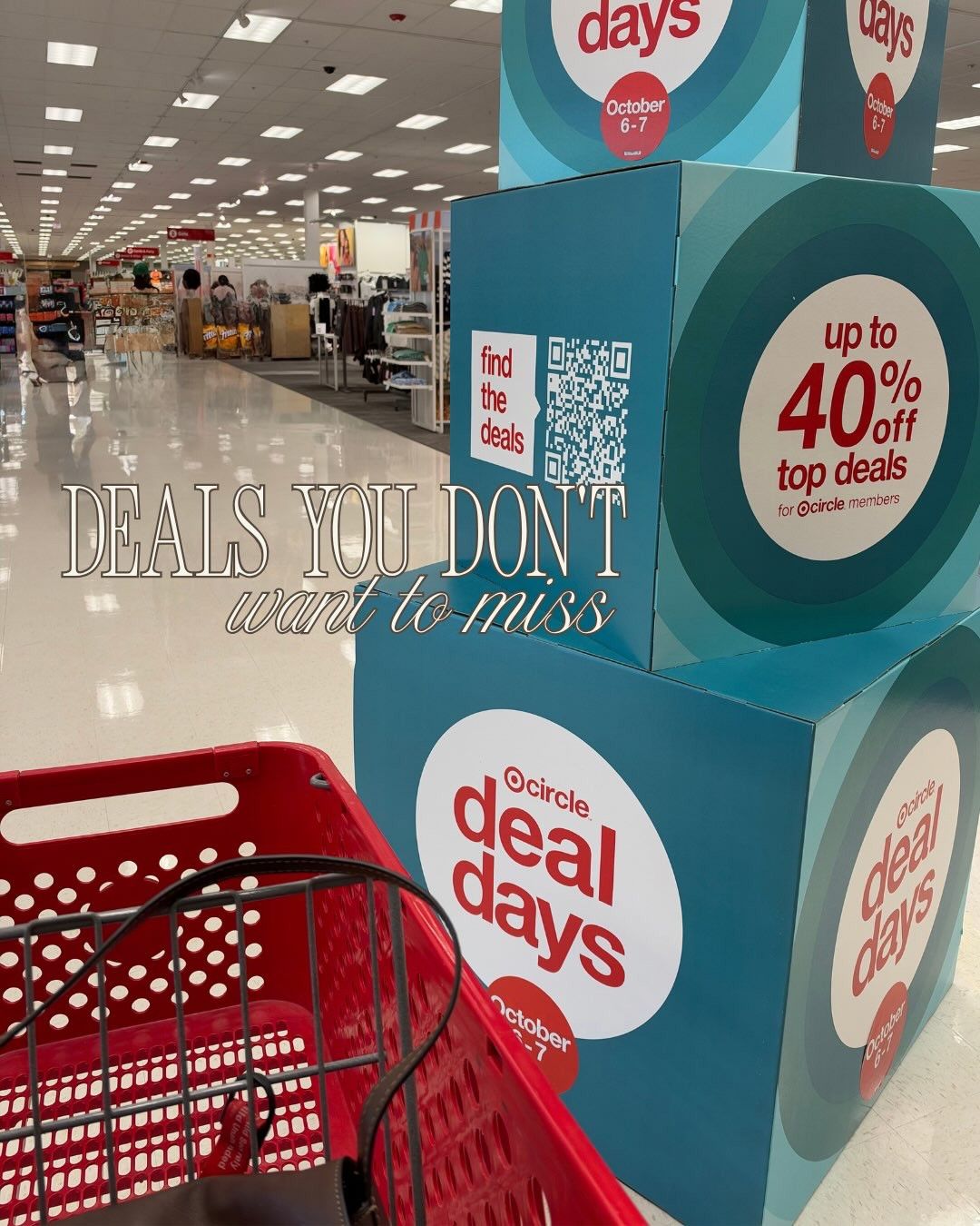 ENDING TONIGHT! ‼️‼️ CIRCLE DEALS YOU DO NOT WANT TO MISS! Say DEAL below for the 🔗s to shop! Up to 40% off top deals for the fall/holidays!

So many good deals for Target Circle Deal Days! Don’t miss out on 40% off clothing & shoes, 40% off accessories, holiday decor, 30% off Threshold, and MORE! Great time to grab your must haves for Halloween AND Christmas! Get a head start on holiday shopping, more finds exclusively posted to my LTK!

Be sure to follow me on the LTK app for all my links, daily finds, new arrivals, and everything I’m loving lately!👉🏼 https://www.shopltk.com/explore/tarjaymaxx

#targetfinds #targethaul #targetmusthaves target fashion, target must haves, target love, target lover, target finds, target haul, target must haves #targetstyle targetdeals