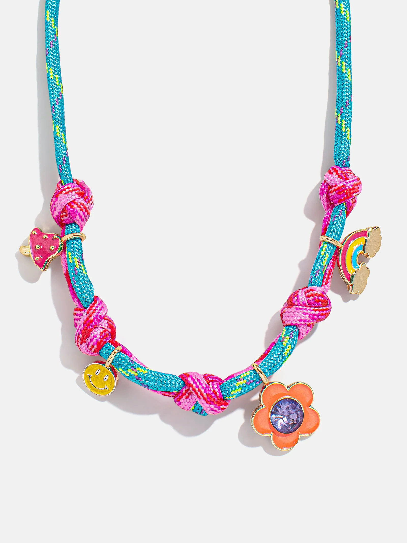 Knotty But Nice Kids Charm Necklace - Flower | BaubleBar