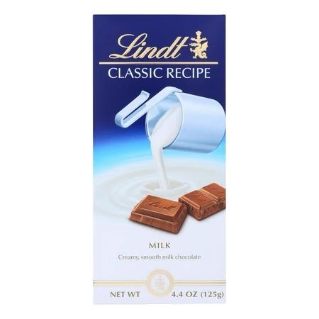 (12 Pack) Lindt Classic Recipes Milk Bar, 4.4 Oz | Walmart (US)