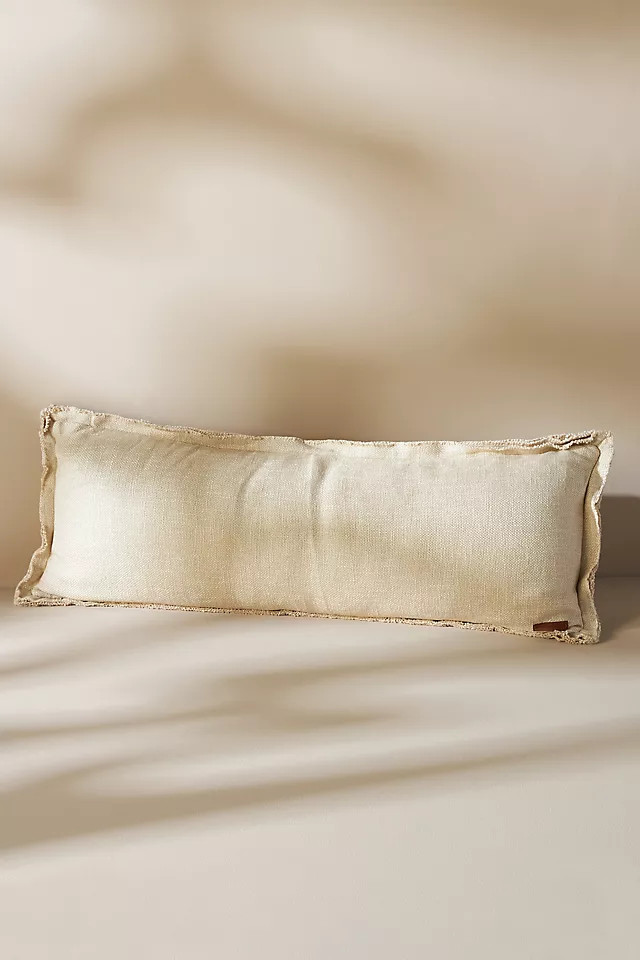 Luxe Linen Blend Pillow | Anthropologie (US)
