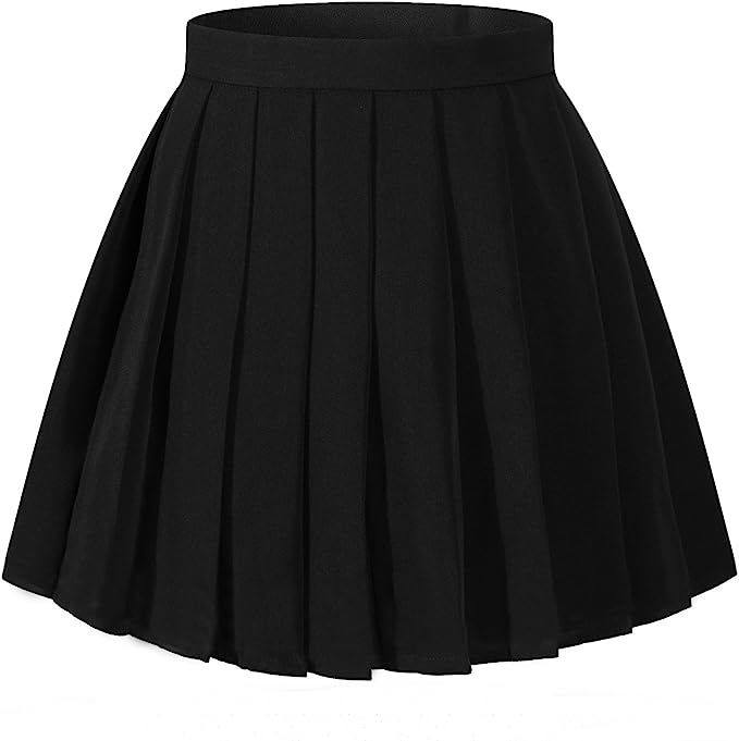 Beautifulfashionlife Women's Japan high Waisted Pleated Cosplay Costumes Skirts | Amazon (US)