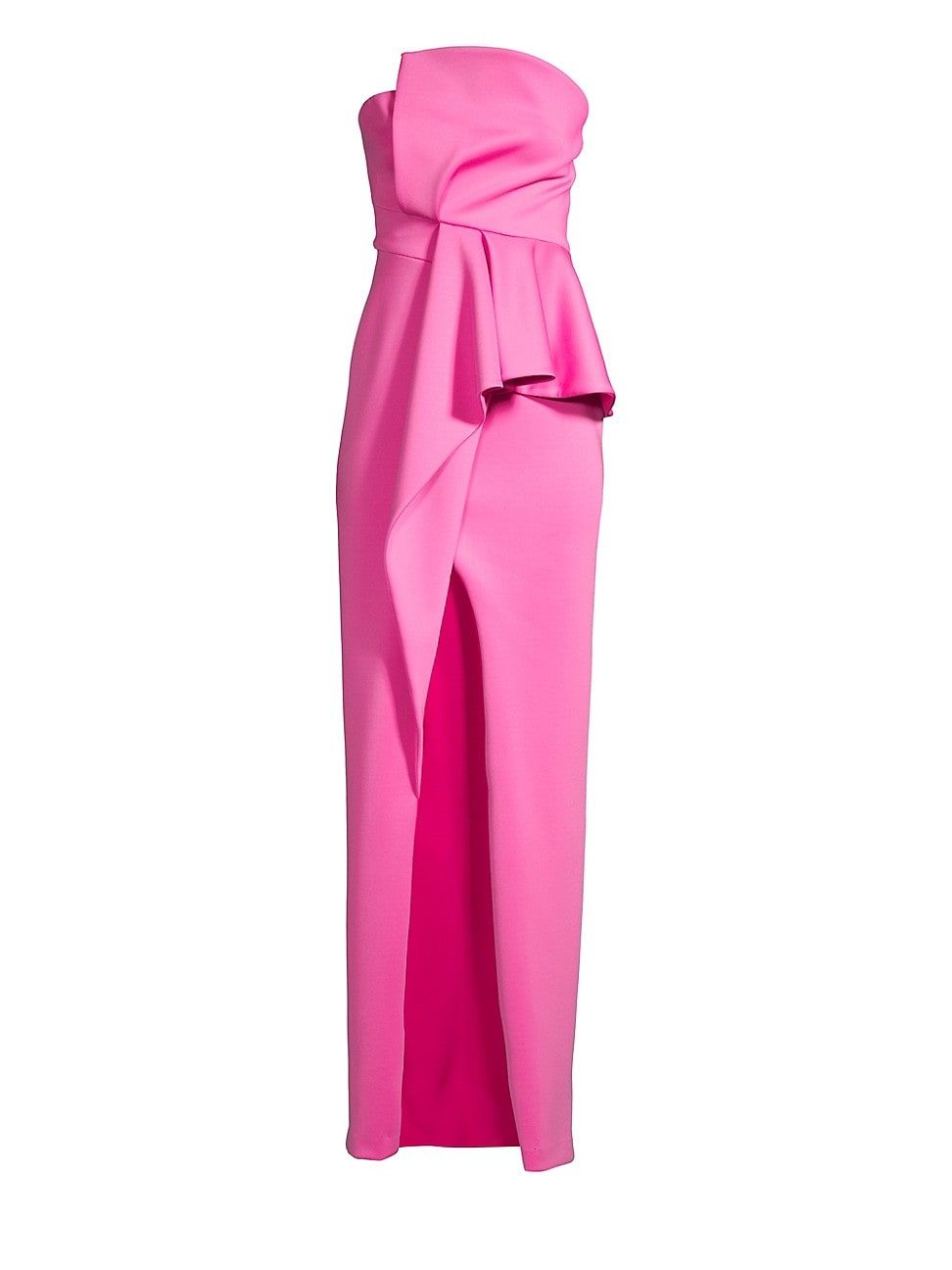 Women's Jonas Asymmetrical Draped Gown - Pink Wink - Size 12 | Saks Fifth Avenue