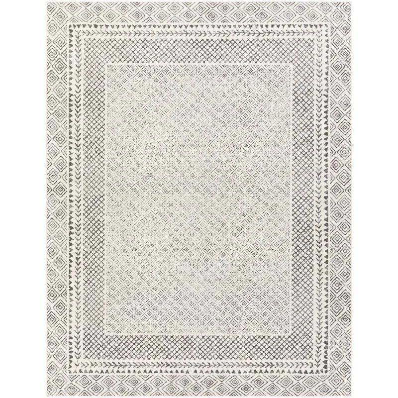 Calvo Charcoal/Light Beige Rug | Wayfair North America