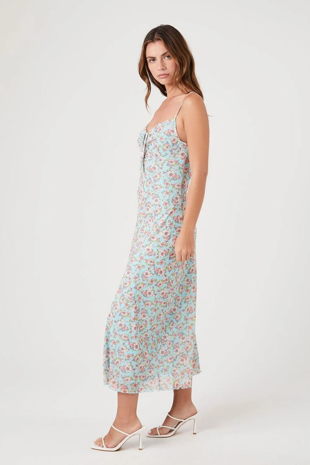 Floral Print Cami Midi Dress | Forever 21 (US)