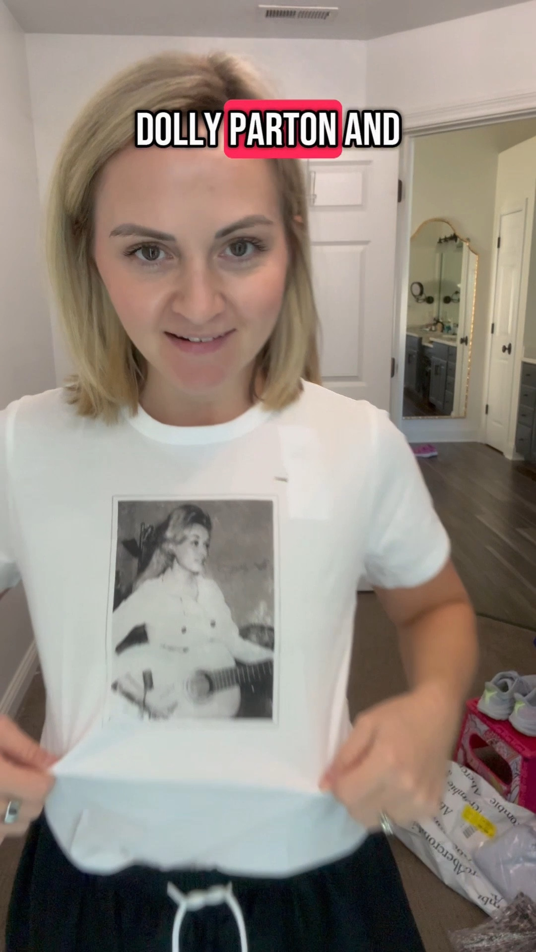 I see this outfit working into my weekly rotation… Cute and comfortable is key! A Dolly Parton T-shirt and a very comfortable skirt for the win.

#LTKPetite #LTKSaleAlert #LTKSpringSale