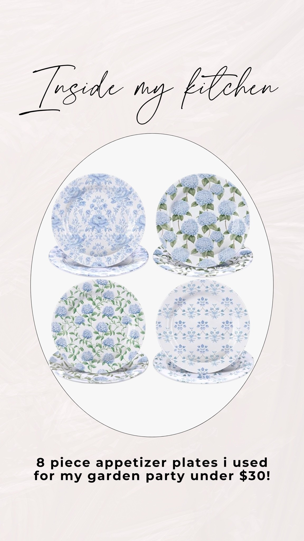 I got these plates on amazon for my outdoor patio garden party!

#gardenparty #patiodinnerparty #tabledecor #summertablesetting #tablescape #patiodecor #floralplates #blueplates #babyshower#amazondecor

#LTKSaleAlert #LTKSeasonal #LTKHome
