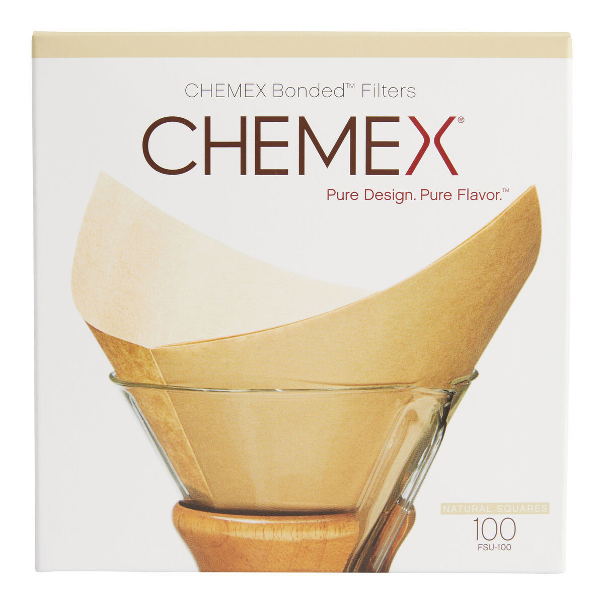 Chemex Unbleached Coffee Filters 100 Count by World Market | World Market