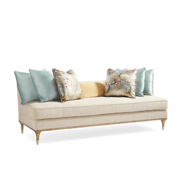 85.25" Armless Sofa with Reversible Cushions | Wayfair North America