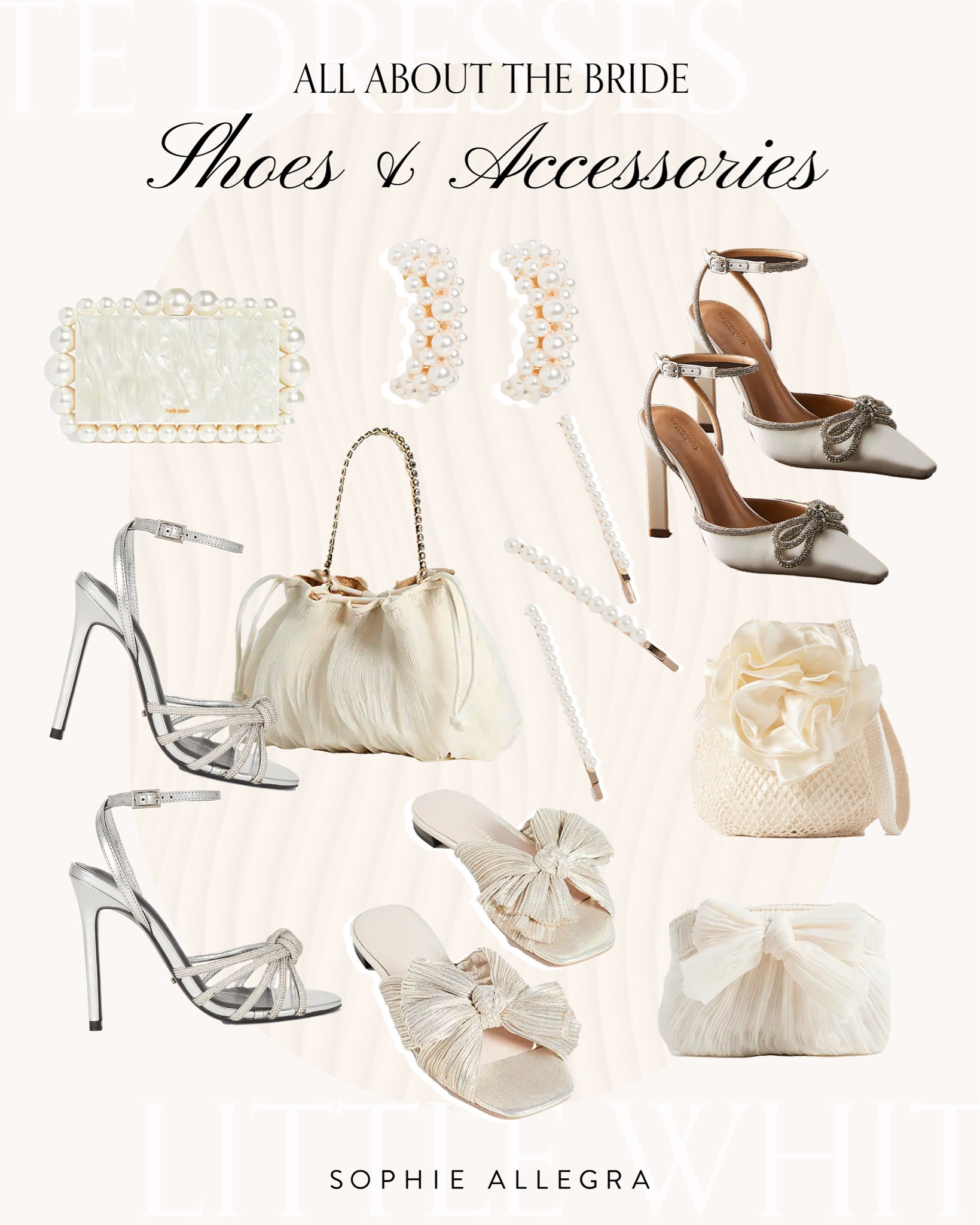 All about the bride. Shoes and accessories #bride #white

#LTKwedding
