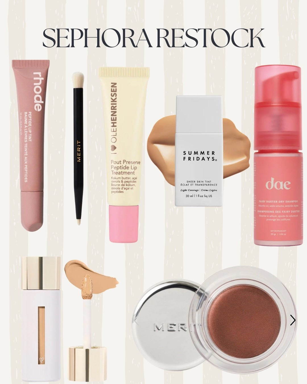 SEPHORA RESTOCK 💄

#LTKBeauty #LTKselfcare #LTKmomlife
