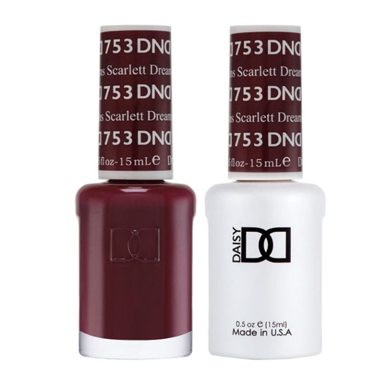 Scarlett Dreams #753 & Matching Polish Set - DND Gel & Lacquer | Walmart (US)